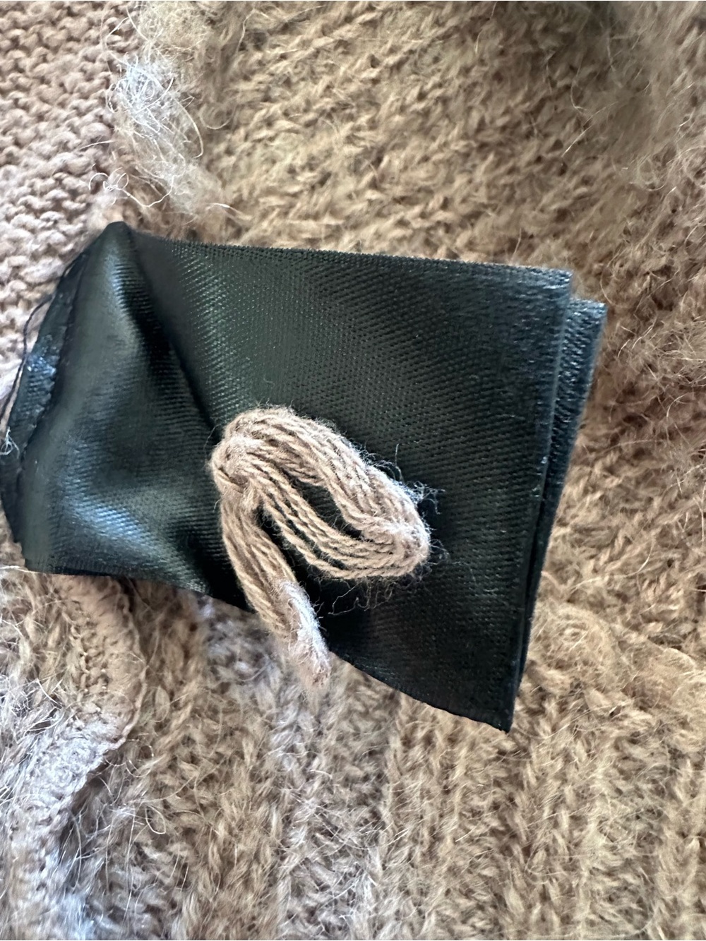 Anthropologie “Sleeping on Snow” Cozy open front cardigan, size large - Picture 13 of 14